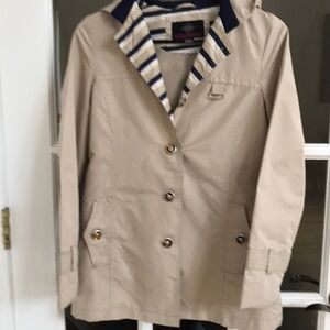 Weathertamer spring trench style jacket.